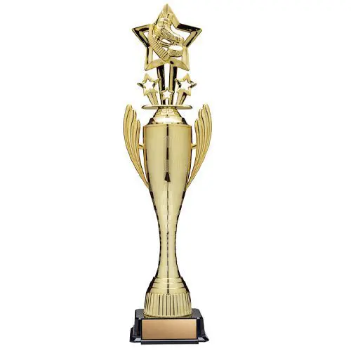 Hockey Trophy Gold Cup Wing Handle