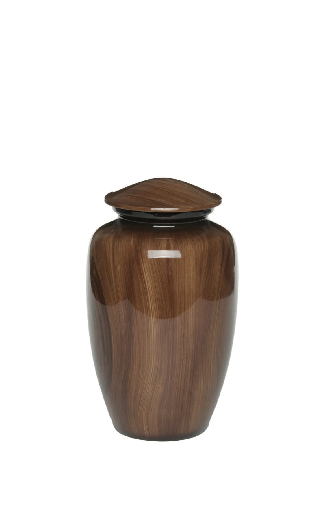 ADULT Classic Alloy Urn - 4040-Wood Grain Look 5 ADULT Classic Alloy Urn - 4040-Wood Grain Look