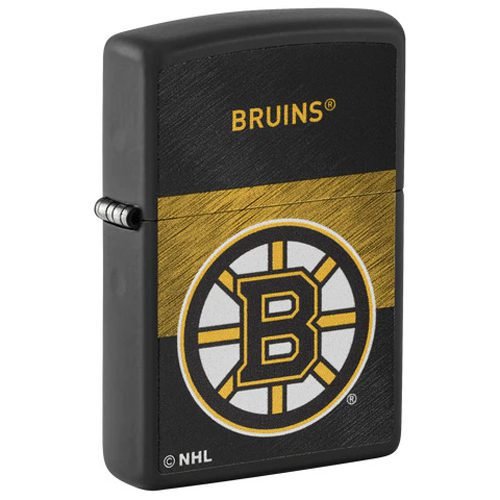 Zippo NHL Boston Bruins Black Lighter engraved Canada