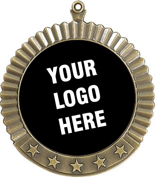 5 Star Medal Custom Insert 2.75" (Includes Ribbon) — Engrave On Canada 1 5 Star Medal Custom Insert 2.75" (Includes Ribbon) — Engrave On Canada