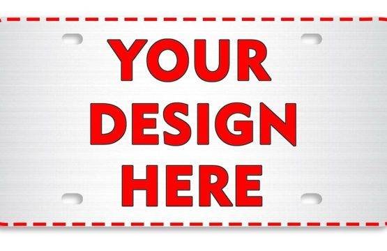 Custom License Plates allows you to put all kind of images on the license plate.It can be used in front of the vehicle or in your man cave.