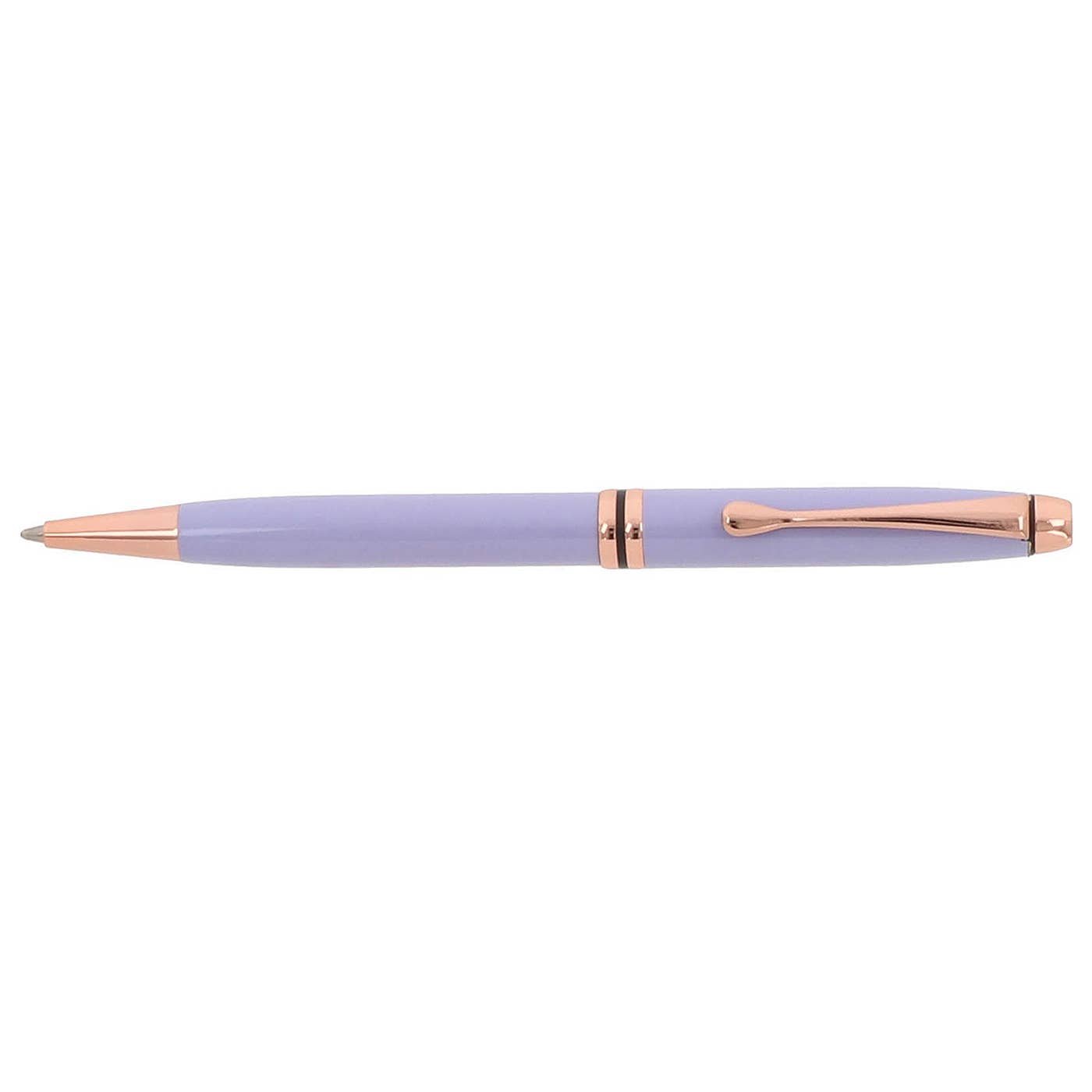 Bridgewater Winchester Lilac & Rose Gold Ball Pen 2 Bridgewater Winchester Lilac & Rose Gold Ball Pen - Image 2
