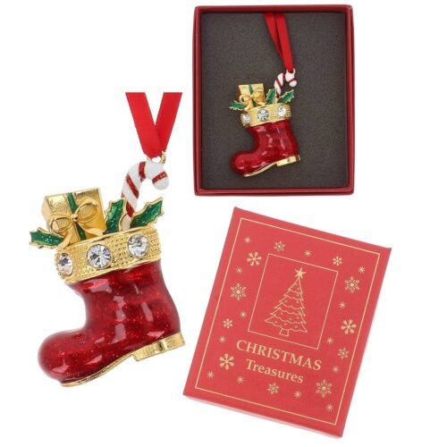 Xmas Treasures Santa Boot